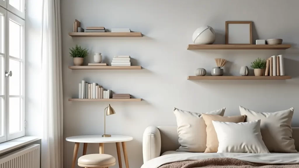 Best Wall Shelves For Renters Without Drilling