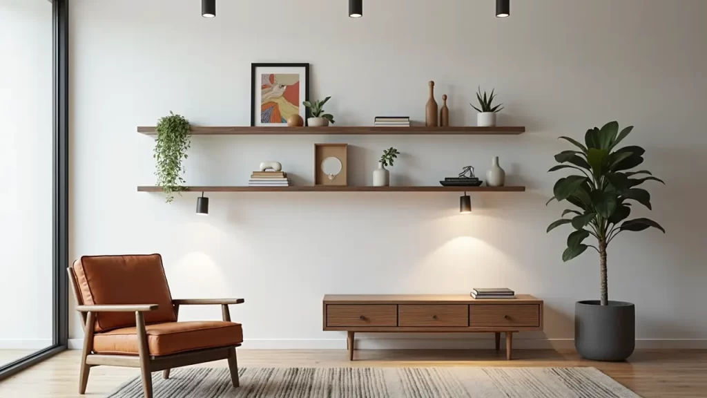 Hangman No Stud Floating Shelf