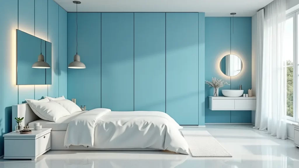 Light Blue and Cobalt