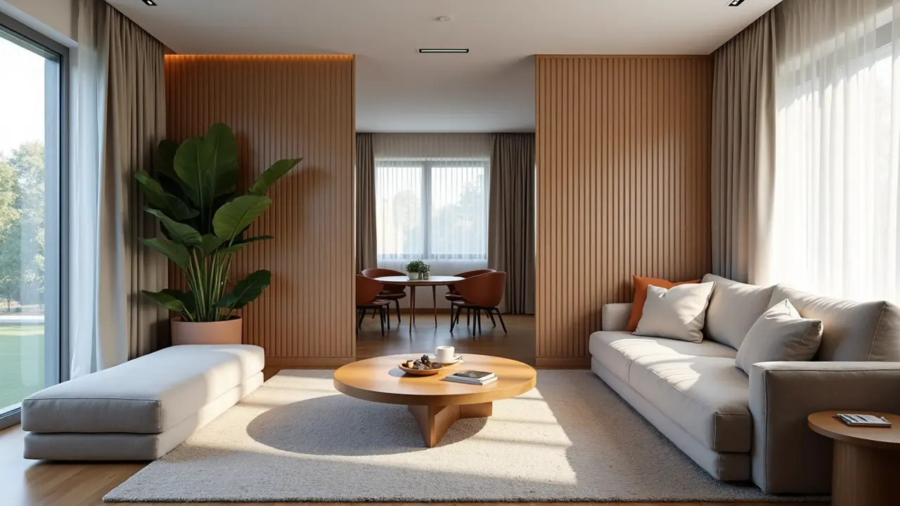 Wall Partition Designs That Create Room Privacy