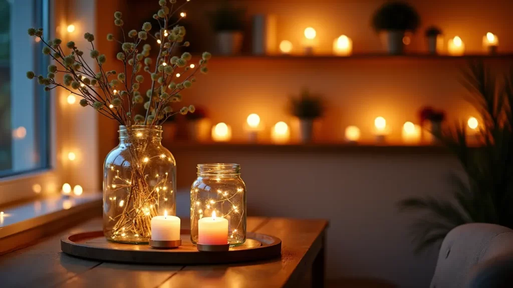 Fairy Lights and Candles