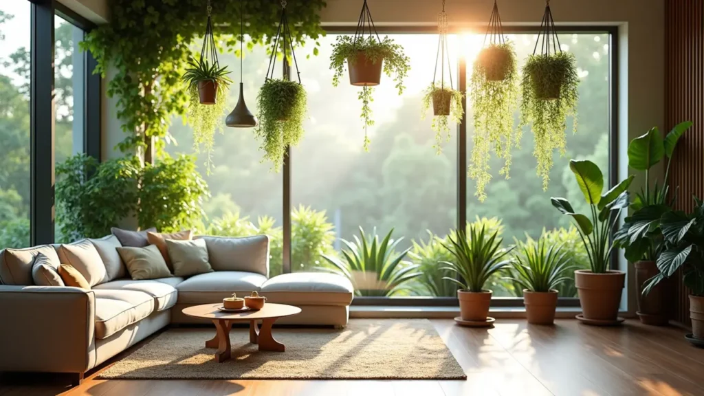 Hanging Plants Divider